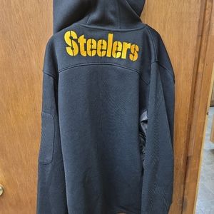 Pittsburgh Steelers Ultra Game brand sherpa lined hooded sweatshirt